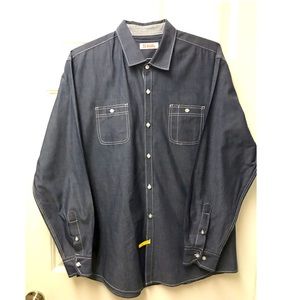 2 Michael Brannon button down shirt for $10